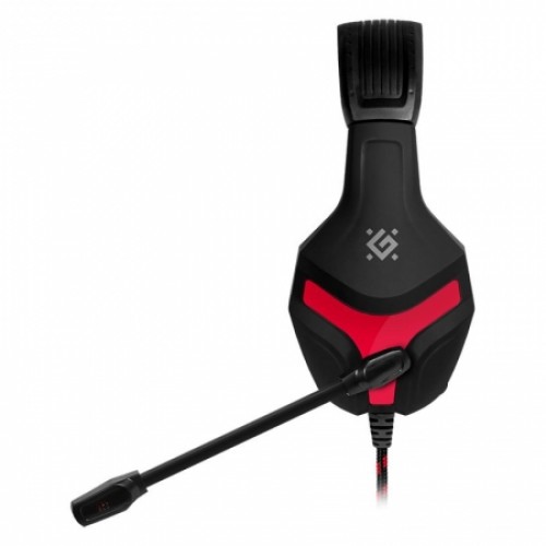 Гарнитура Defender Scrapper 500, игровая, красно-чёрная (64500)