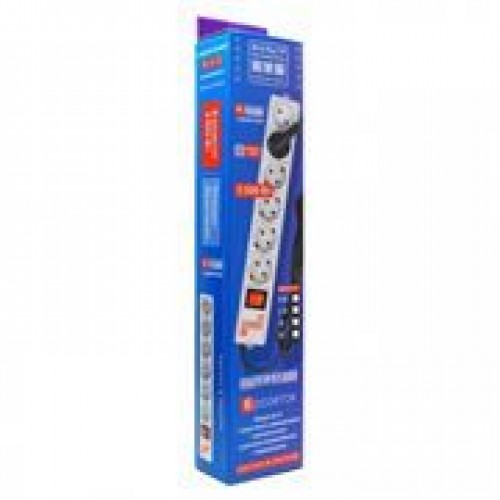 Сетевой фильтр Power Cube 5+1 3.5 кВт 16A, белый, 5 м, 6 розеток (SPG(5+1)-16B-5М)