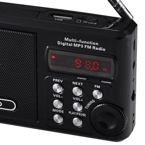 Мини аудио система Perfeo SV922BK Sound Ranger, черная (PF_3184)