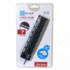 HUB 7-port 5bites HB27-203PBK Black USB 2.0 с блоком питания 2A, индивидуальные выключатели