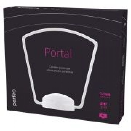 Антенна комнатная для ТВ, UHF, DVB-T2, активная, Perfeo PORTAL (PF-TV2020)