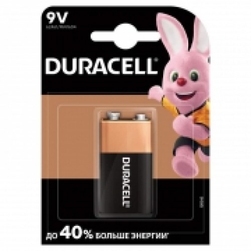 Батарейка 9V Duracell 6LR61/6LP3146, щелочная (MN1604)