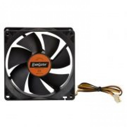 Вентилятор 92 x 92 x 25, 3 pin, 12V, втулка, кабель 40 см, Exegate (EX09225S3P)