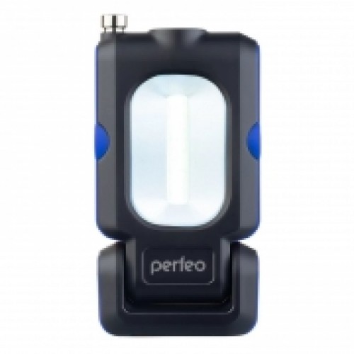 Фонарь Perfeo Spark PL-602, 1W LED + 3W COB, телескоп. магнит, 3xAAA, синий (PF_B4160)