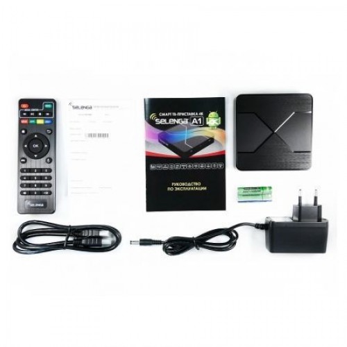 Приставка Smart TV Selenga А1, Amlogic S905W, 1G/8Gb, Android 7.1