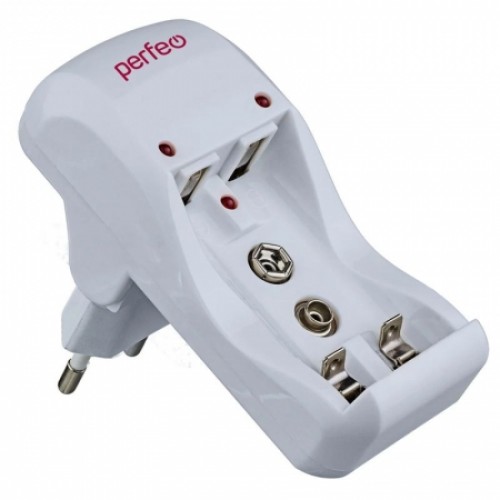 Зарядное устройство Perfeo PF-VN-210, AA/AAA/9V, таймер, 220В (PF_B4035)