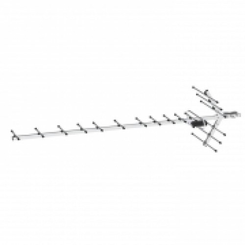 Антенна наружная для ТВ, VHF/UHF/FM, DVB-T2, активная, до 35 дБ, Ritmix RTA-333-36 AVS