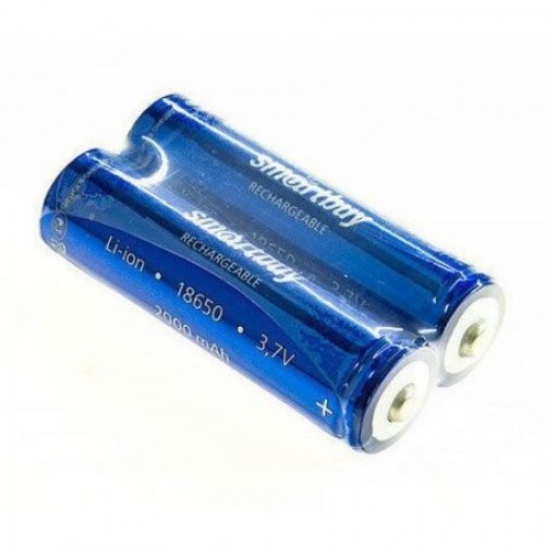 Аккумулятор 18650 Smartbuy 2000мА/ч, 2 шт, термопленка (SBBR-18650-2S2000)