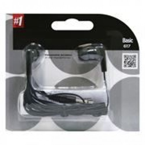 Наушники-вкладыши Defender Basic-617, черные (63617)