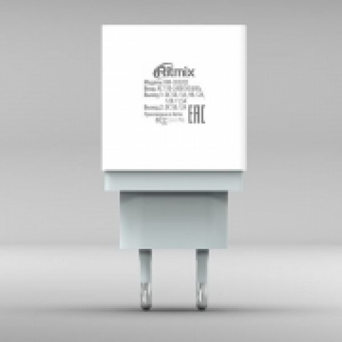 Зарядное устройство Ritmix RM-3032QC 3А+2A 5В, 2xUSB, белое