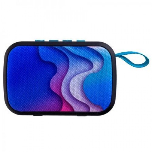 Колонка 1.0 Perfeo ZENS, 5 Вт, Bluetooth, MP3, FM, 500 мАч, волны (PF_A4974)