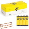 Батарейка AA Smartbuy ONE R6/4S, солевая, упаковка 60 шт (SOBZ-2A04S-Eco)