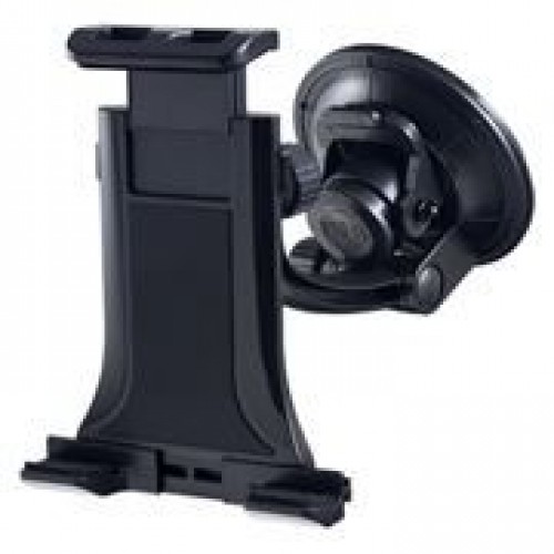 Держатель автомобильный на присоске для планшета/смартфона 4-10", черный, Perfeo PH-711"