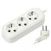 Удлинитель сетевой Smartbuy, 3 розетки, 5 м, 16А/3.5кВт заземление (SBE-16-3-05-Z)