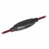 Гарнитура Defender G-370 Warhead, игровая, подсветка, чёрно-красная (64037)