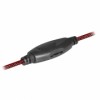 Гарнитура Defender G-370 Warhead, игровая, подсветка, чёрно-красная (64037)