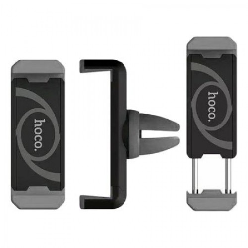 Держатель автомобильный на вентил. решетку, черный, Hoco CPH01