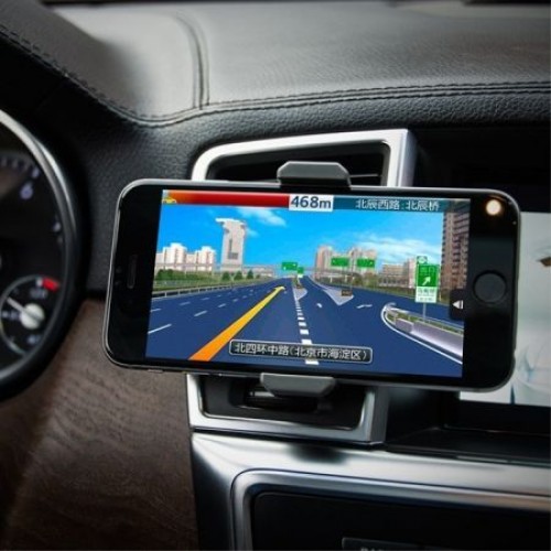 Держатель автомобильный на вентил. решетку, черный, Hoco CPH01