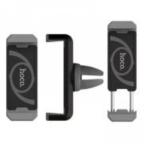 Держатель автомобильный на вентил. решетку, черный, Hoco CPH01