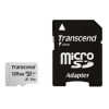 Карта памяти Micro SDXC 128Gb Transcend 300S Class 10 UHS-I U3, 100/40 Мб/c + адаптер SD