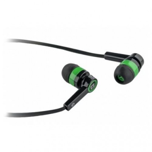 Гарнитура Defender Pulse-420 для мобильных устройств, черно-зеленая (63422)