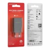Зарядное устройство Borofone BA19A, 1А USB, черное
