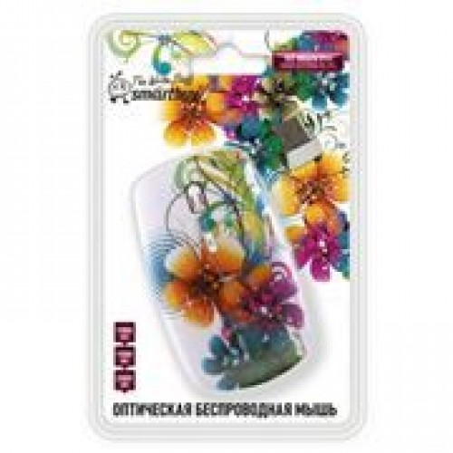 Мышь беспроводная Smartbuy 327AG Flowers Full-Color Print USB (SBM-327AG-FL-FC)
