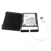 Внешний контейнер для 2.5 HDD S-ATA AgeStar SUBCP1, пластик, черный, USB 2.0"
