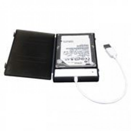 Внешний контейнер для 2.5 HDD S-ATA AgeStar SUBCP1, пластик, черный, USB 2.0"