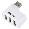 HUB 3-port Perfeo PF-VI-H024, белый (PF_4281)