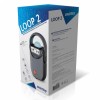 Bluetooth колонка Smartbuy Loop 2, 5 Вт, MP3, FM, подсветка, чёрная (SBS-5060)