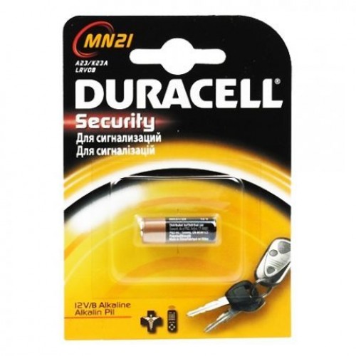 Батарейка A23 12V Duracell MN21-1BL 1 шт, блистер