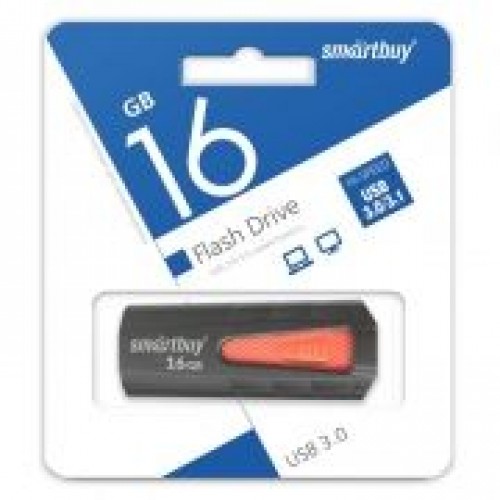 16Gb Smartbuy Iron Black USB 3.0 (SB16GBIR-K3)