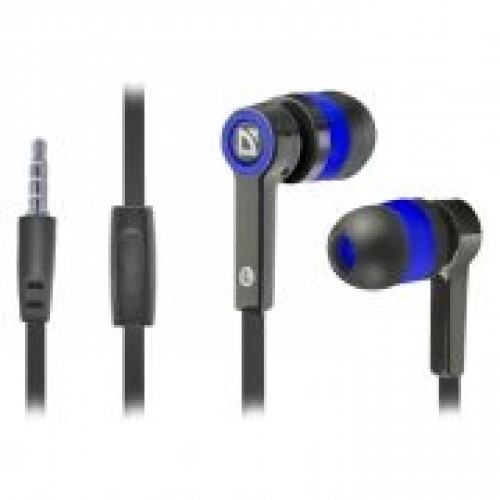 Гарнитура Defender Pulse-420 для мобильных устройств, черно-синяя (63423)