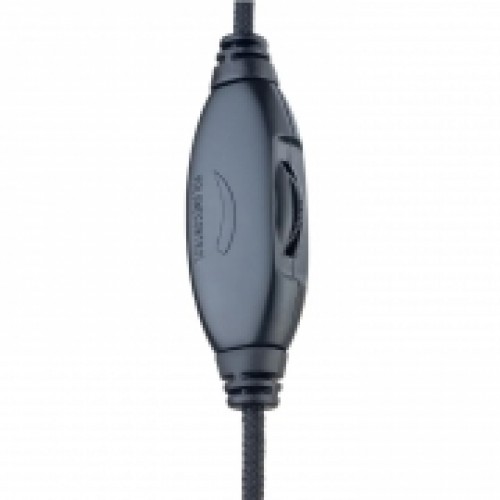 Гарнитура Perfeo LINK POWER, игровая, черно-красная, 2x3.5 мм 3pin + переходник 4-pin (PF_C3203)