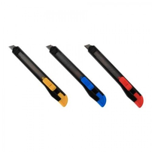 Нож канцелярский 9мм Attache с фиксатором