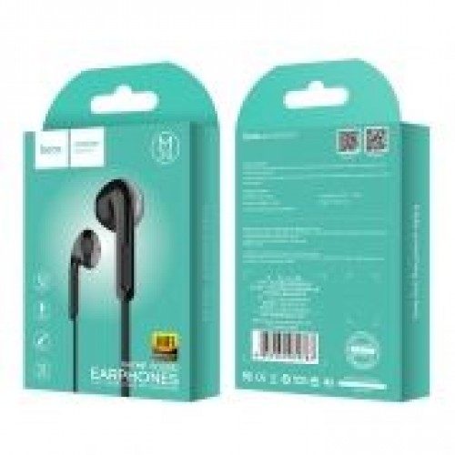 Гарнитура Hoco M39 Rhyme Black, вставная