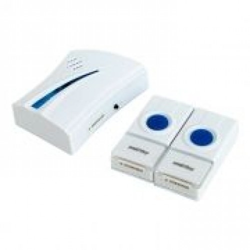 Звонок беспроводной Smartbuy с цифр. код., IP44, две кнопки один динамик (SBE-12-DP4-32)