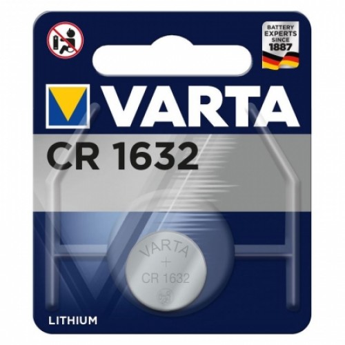 Батарейка CR1632 Varta, 1 шт, блистер