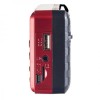 Мини аудио система Perfeo PALM, MP3, FM, акк. 18650, красная (i90-RED) (PF_A4871)
