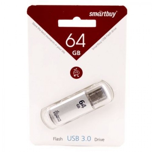 64Gb Smartbuy V-Cut Silver USB 3.0 (SB64GBVC-S3)