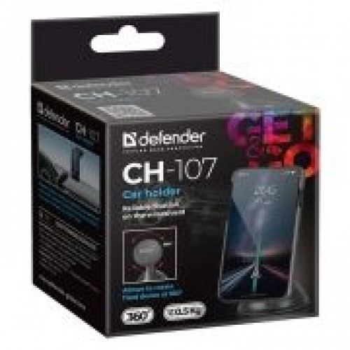 Держатель автомобильный на стекло, магнитный, Defender CH-107 (29107)