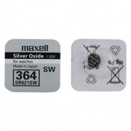 Батарейка Maxell SR621SW 364 1.55V, 1 шт, блистер
