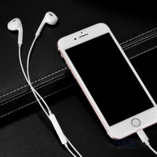 Гарнитура Hoco M1 Original series White, вставная