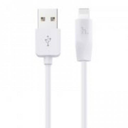 Кабель USB 2.0 Am=>Apple 8 pin Lightning, 3.0 м, белый, Hoco X1 Rapid Charging