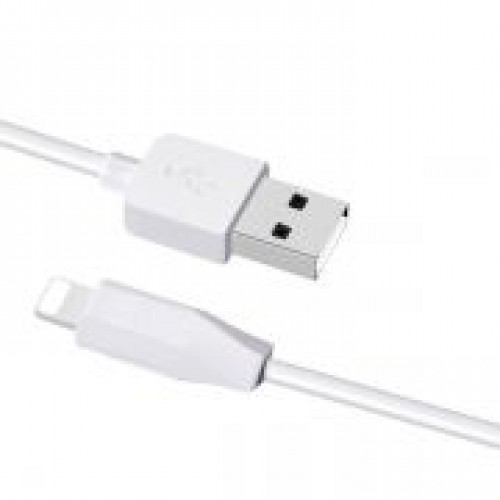 Кабель USB 2.0 Am=>Apple 8 pin Lightning, 3.0 м, белый, Hoco X1 Rapid Charging