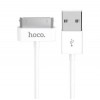 Кабель USB 2.0 Am=>Apple 30 pin, 1 м, белый, Hoco X1 Rapid