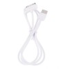 Кабель USB 2.0 Am=>Apple 30 pin, 1 м, белый, Hoco X1 Rapid