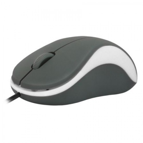Мышь Defender Accura MS-970, серая/белая, USB (52970)