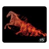 Коврик для мыши VS Flames" Лошадь, 240x320x3 мм, ткань+резиновое основание (VS_A4802)"